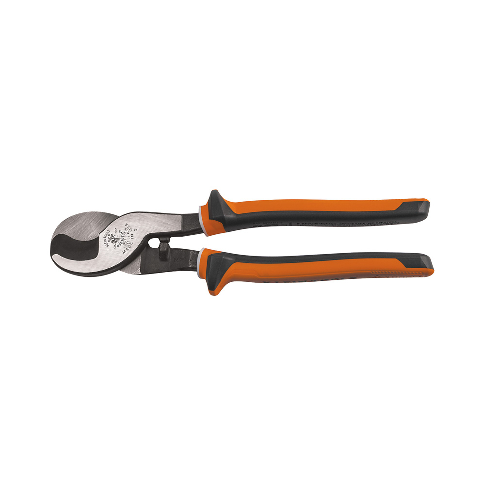 Klein Tools Electrician's Insulated Cable Cutter — 1000V Rated, VDE Certified, Model# 63050-EINS